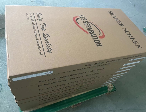 Shaker screen  package