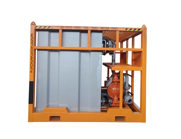 Dual Tank Mixing Skid