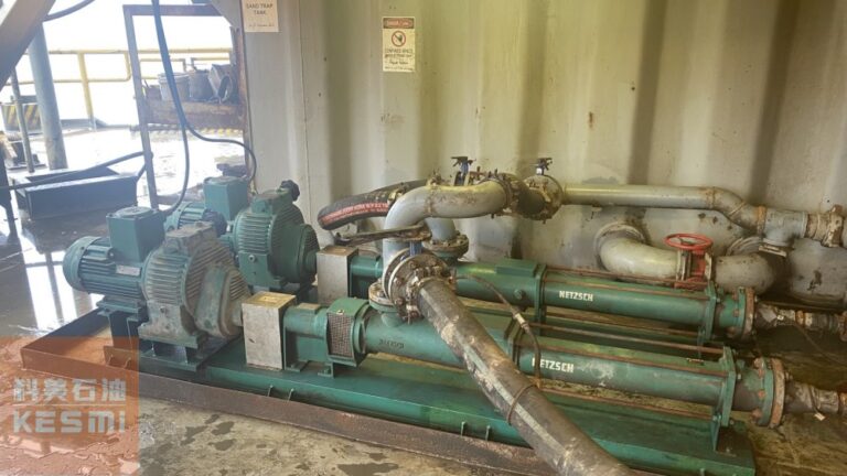 Centrifuge Feed Pumps working in Thailand Offshore Drilling