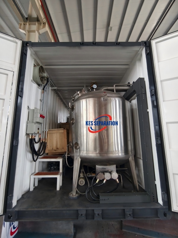 KES Separation Oil Slops Evaporation Separation Plant