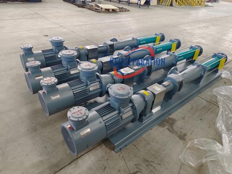 KESS Supplies Original NETZSCH Screw Pumps with Flexible Control Options: Manual & VFD