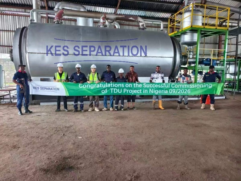 KES Separation TDU Project Successfully Commissioned in Nigeria-2026.09