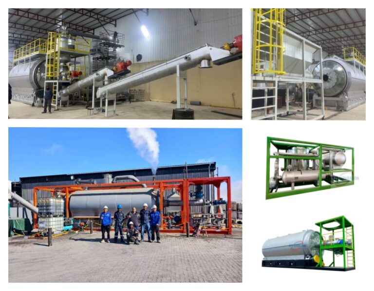 automated rotary thermal desorption unit with PLC control for chemical spill decontamination