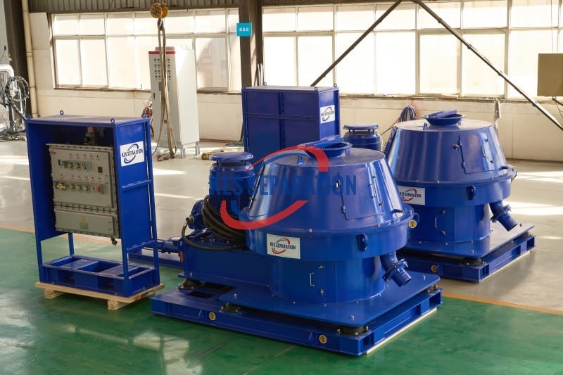 KES SEPARATION Vertical Cuttings Dryer Package